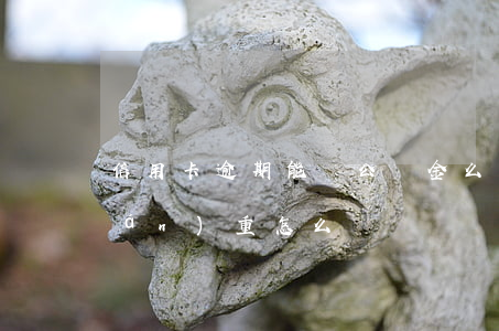 信用卡逾期能辦公積金么(信用卡逾期嚴(yán)重怎么辦)