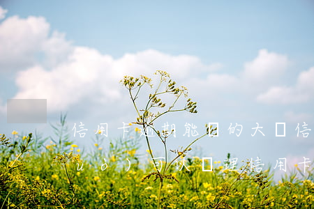 信用卡逾期能辦的大額信用卡-逾期過(guò)可以辦理信用卡
