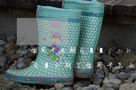 信用卡逾期自動轉(zhuǎn)分期(銀行自動分期了信用卡怎么辦)