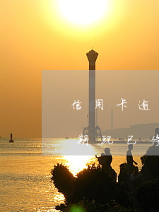 信用卡逾期被停卡后还能再申请(我信用卡逾期现已停卡)