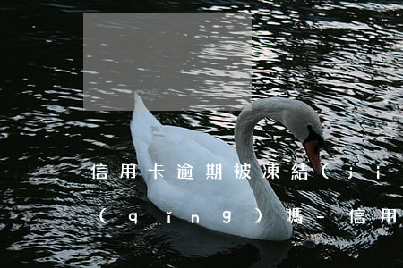信用卡逾期被凍結(jié)銷卡還能申請(qǐng)嗎-信用卡逾期被凍結(jié)銷卡還能申請(qǐng)嗎怎么辦
