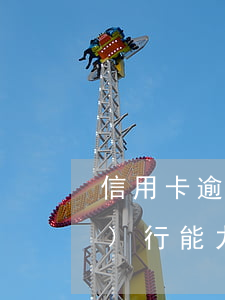 信用卡逾期被執(zhí)行無執(zhí)行能力(信用卡逾期被執(zhí)行無執(zhí)行能力)