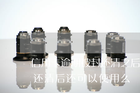 信用卡逾期被封还清之后(逾期过后的信用卡还清后还可以使用么)