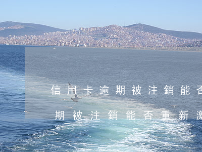 信用卡逾期被注銷能否重新激活-信用卡逾期被注銷能否重新激活使用
