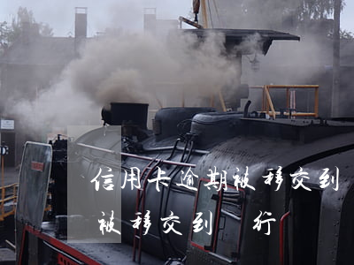 信用卡逾期被移交到總行怎么辦（信用卡逾期被移交到總行）