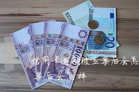 信用卡逾期被立案后会怎样(信用卡逾期被立案后会怎样)