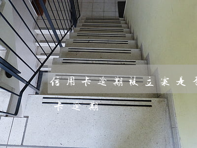 信用卡逾期被立案是否會被拘留(被刑拘信用卡逾期)