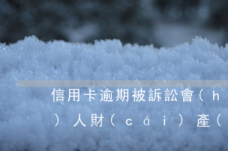 信用卡逾期被訴訟會(huì)封個(gè)人財(cái)產(chǎn)嗎-信用卡逾期被訴訟會(huì)封個(gè)人財(cái)產(chǎn)嗎知乎