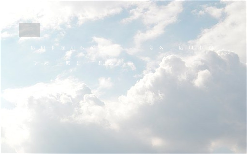信用卡逾期被起訴后沒錢還怎么辦(信用卡逾期未還被起訴怎么辦)