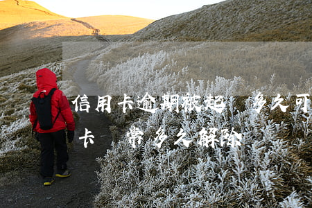 信用卡逾期被起訴多久可以解除(逾期后信用卡異常多久解除)