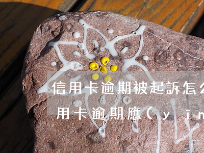 信用卡逾期被起訴怎么應(yīng)訴（信用卡逾期應(yīng)訴流程）