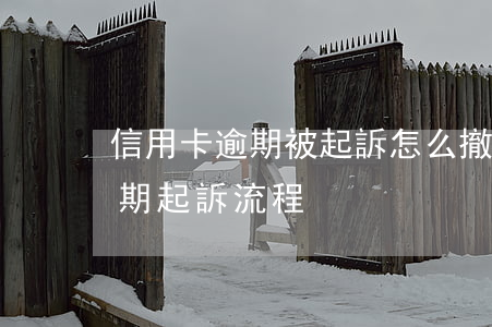 信用卡逾期被起訴怎么撤訴(銀行對信用卡逾期起訴流程)