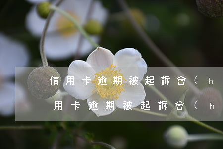 信用卡逾期被起訴會(huì)怎樣查詢(信用卡逾期被起訴會(huì)怎樣查詢記錄)