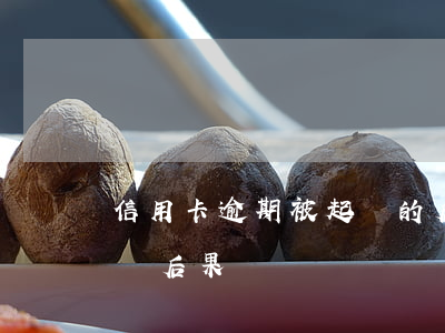 信用卡逾期被起訴的后果(信用卡逾期民事訴訟后果)