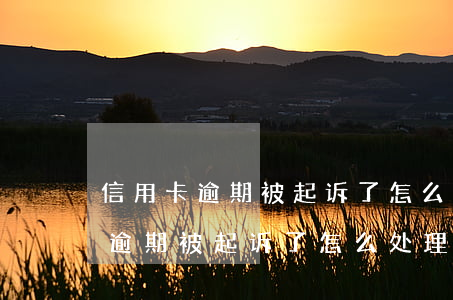 信用卡逾期被起诉了怎么处理最快-信用卡逾期被起诉了怎么处理最快呢