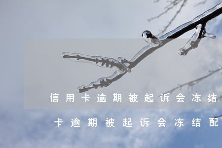 信用卡逾期被起诉会冻结配偶的卡吗-信用卡逾期被起诉会冻结配偶的卡吗