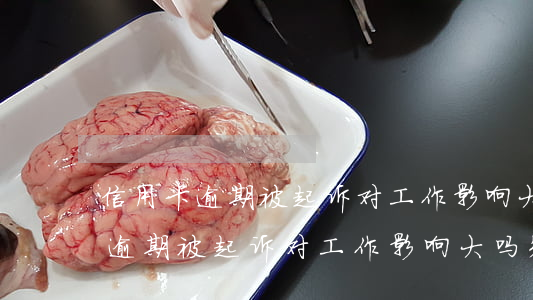 信用卡逾期被起诉对工作影响大吗-信用卡逾期被起诉对工作影响大吗知乎