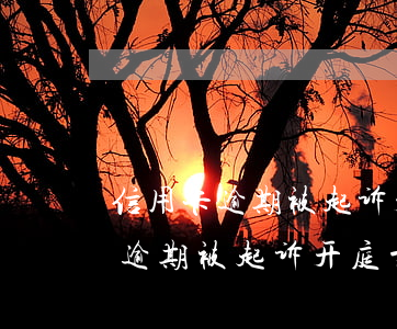 信用卡逾期被起诉开庭前一次还清-信用卡逾期被起诉开庭前一次还清会怎么样