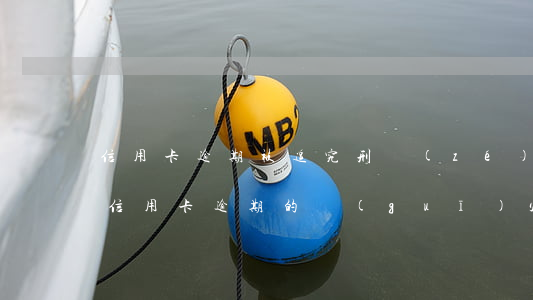 信用卡逾期被追究刑責(zé)多嗎(刑法對信用卡逾期的規(guī)定)