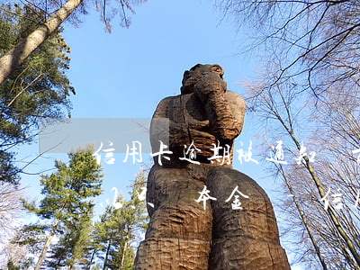 信用卡逾期被通知訴前調(diào)解可以只還本金嗎-信用卡逾期被通知訴前調(diào)解可以只還本金嗎