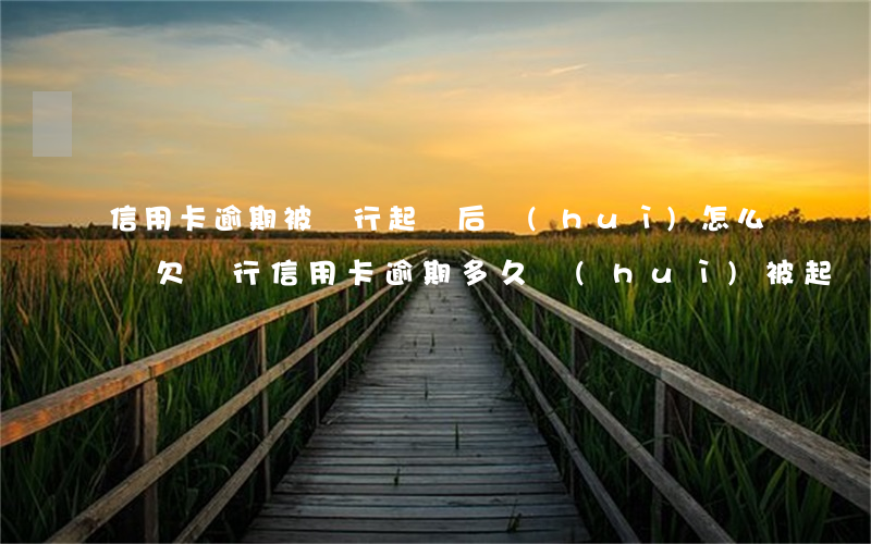 信用卡逾期被銀行起訴后會(huì)怎么樣 欠銀行信用卡逾期多久會(huì)被起訴