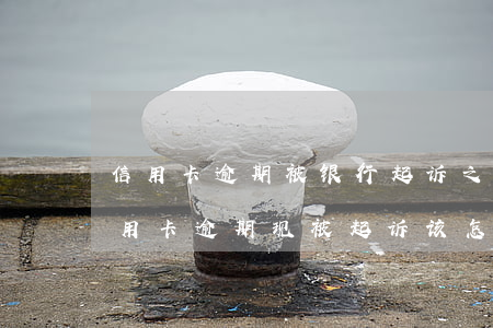 信用卡逾期被银行起诉之后怎么办(因服刑信用卡逾期现被起诉该怎么做)