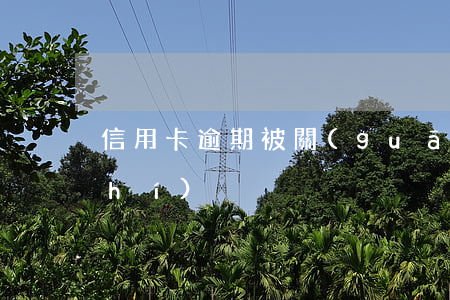 信用卡逾期被關(guān)24小時(shí)