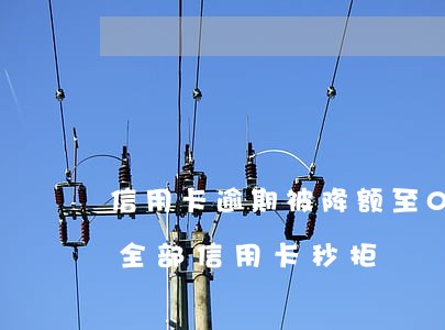 信用卡逾期被降额至0元怎么办 无逾期但是全部信用卡秒拒