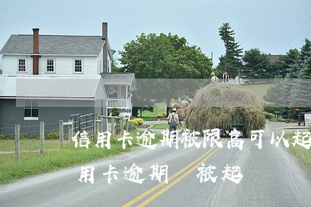 信用卡逾期被限高可以起訴嗎(什么情況下信用卡逾期會被起訴)