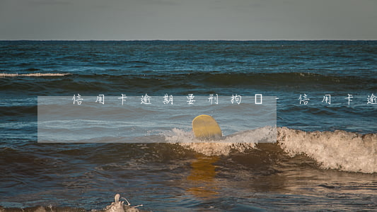 信用卡逾期要刑拘嗎-信用卡 逾期 坐牢