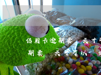 信用卡逾期要幾天才可以開始還-信用卡逾期要幾天才可以開始還款