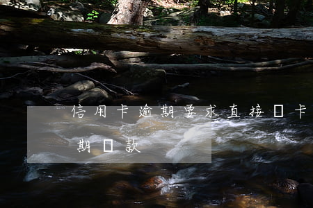 信用卡逾期要求直接還卡里 什么叫信用卡逾期還款