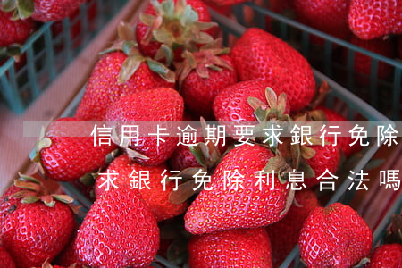 信用卡逾期要求銀行免除利息 信用卡逾期要求銀行免除利息合法嗎