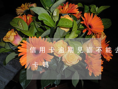 信用卡逾期見面不能去(信用有逾期能辦信用卡嗎)