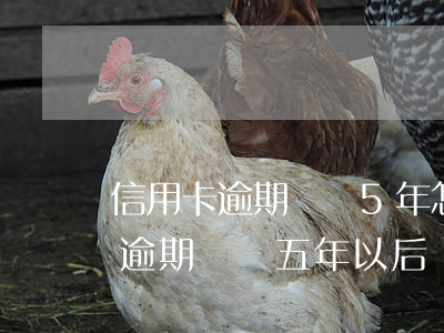 信用卡逾期記錄5年怎么算的(為什么信用卡逾期記錄五年以后還有)