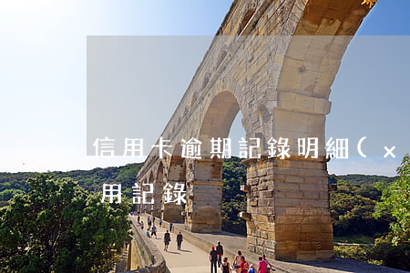 信用卡逾期記錄明細(xì)表(逾期銷卡信用記錄)