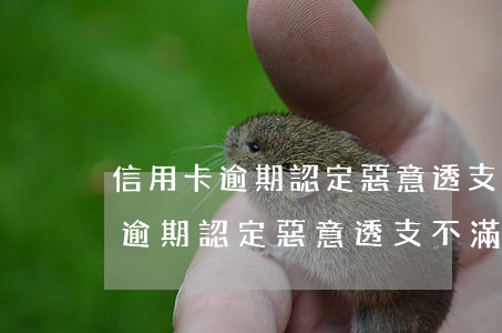信用卡逾期認定惡意透支不滿1萬-信用卡逾期認定惡意透支不滿1萬怎么辦