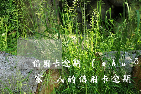 信用卡逾期說(shuō)要把資料寄回我家(別人的信用卡逾期,寫(xiě)了我的聯(lián)系方式)
