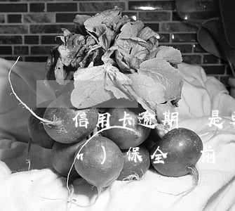 信用卡逾期說是要財(cái)產(chǎn)保全(訴前財(cái)產(chǎn)保全會凍結(jié)信用卡嗎)