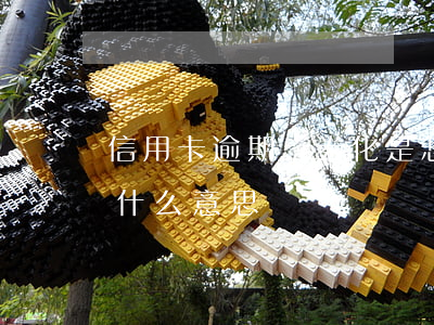 信用卡逾期證券化是怎么回事(逾期證券化是什么意思)
