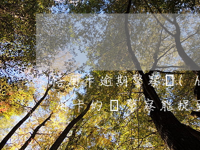 信用卡逾期警察會(huì)去哪抓人(欠信用卡的錢警察能捉到人嗎)