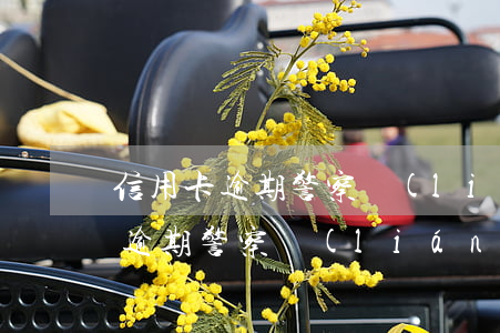 信用卡逾期警察聯(lián)系我（信用卡逾期警察聯(lián)系我）