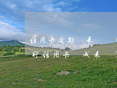 信用卡逾期變呆賬會(huì)怎么樣(欠銀行信用卡變成呆賬了)