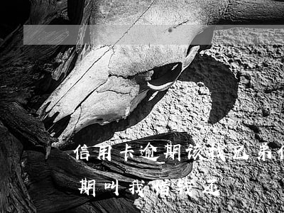 信用卡逾期该找兄弟借钱吗(朋友说信用卡到期叫我借钱还)