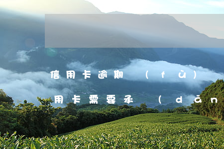信用卡逾期負(fù)債人須知-逾期還信用卡需要承擔(dān)什么法律責(zé)任