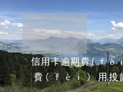 信用卡逾期費(fèi)用投訴 信用卡逾期費(fèi)用投訴熱線