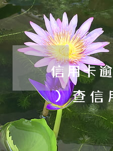 信用卡逾期資產(chǎn)調(diào)查(信用卡逾期資產(chǎn)調(diào)查)
