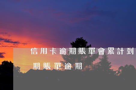 信用卡逾期賬單會累計到下一期嗎(信用卡2期賬單逾期)