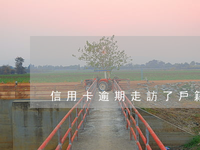 信用卡逾期走訪了戶籍地怎么投訴