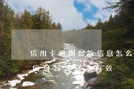 信用卡逾期起訴信息怎么寫(信用卡逾期起訴信息怎么寫才有效)